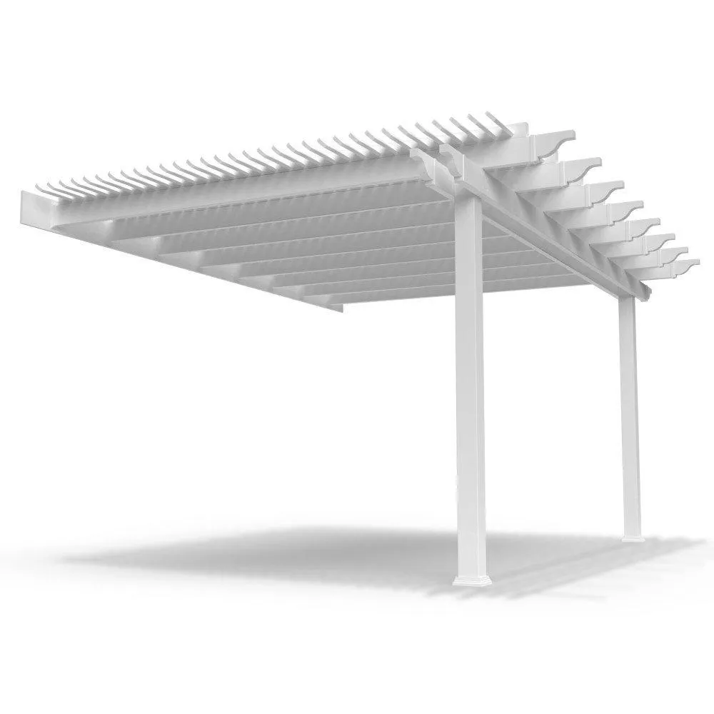 10' Wide x 10' Deep x 10' Tall Pergola - Made in USA