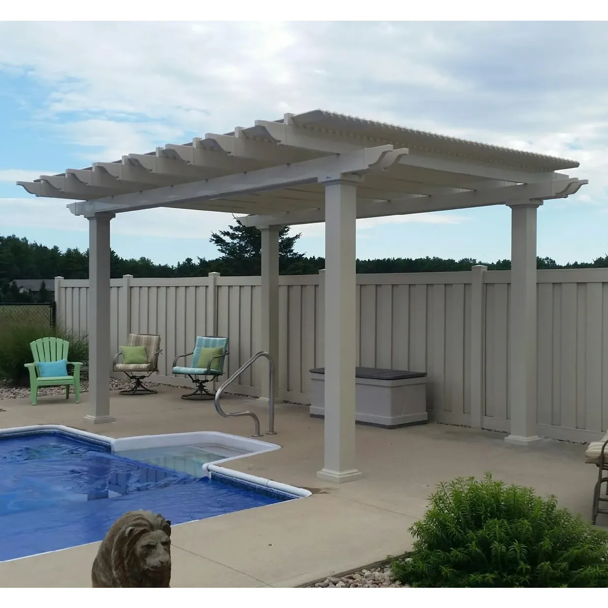 10x12 Patio or Outdoor Grill Pergola - Made in USA