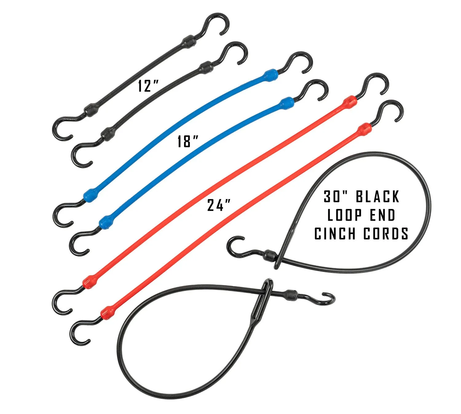 20pc Variety Pack - Heavy Duty Cords and Straps