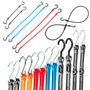 20pc Variety Pack - Heavy Duty Cords and Straps