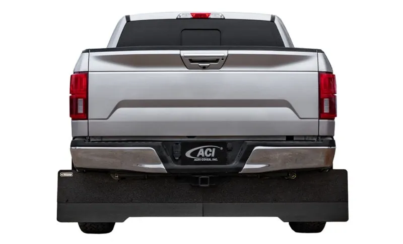 Access Rockstar 2019  GMC 1500 AT4 (w/ Adjustable Rubber) Black Urethane Finish Full Width Tow Flap