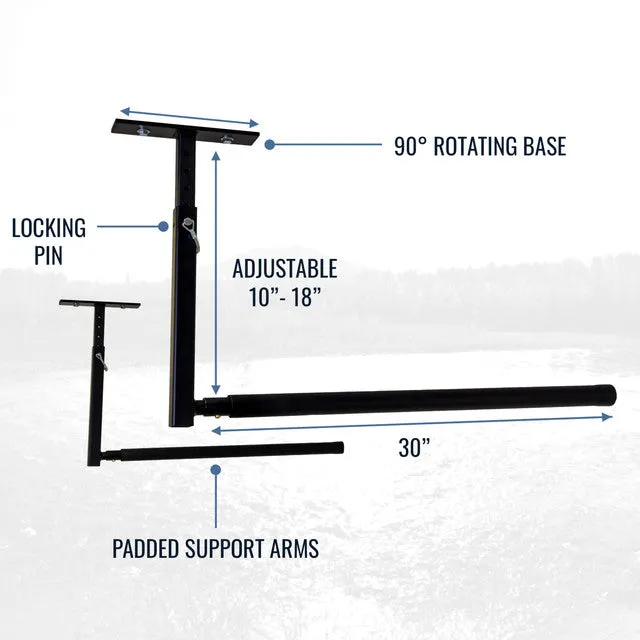 Adjustable Ladder Ceiling Rack | Hi-Port Single