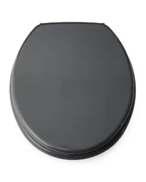 Blue Canyon Wooden Toilet Seat  Grey