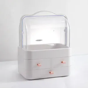 CALLUM Compact Pink Vanity Box