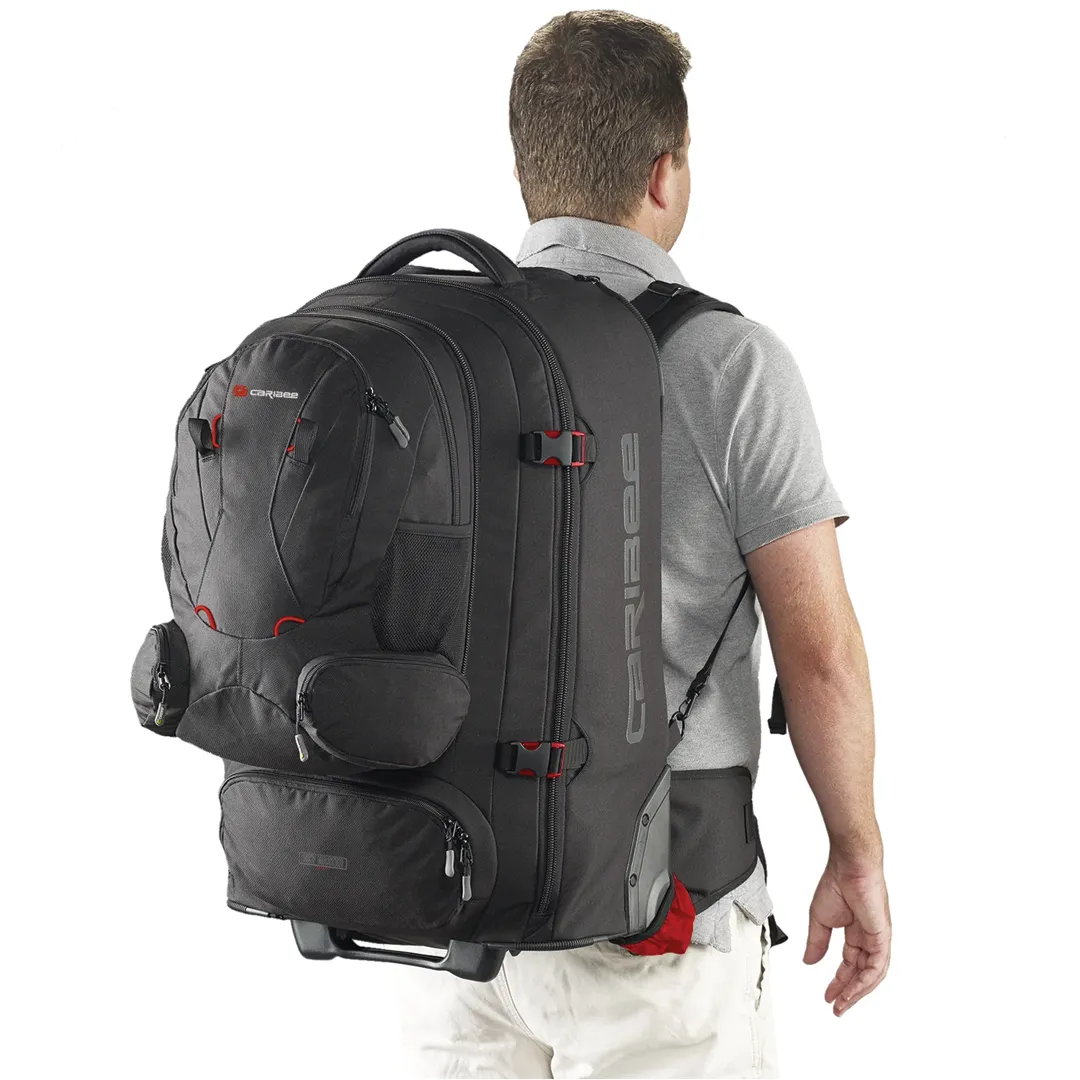 Caribee Sky Master III Wheel Travel Pack - 80L