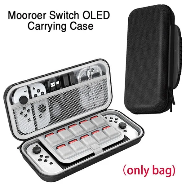 Case for Nintendo Switch & OLED Model Protective Hard Portable Travel Carry Case Shell Pouch for Nintendo Switch Console