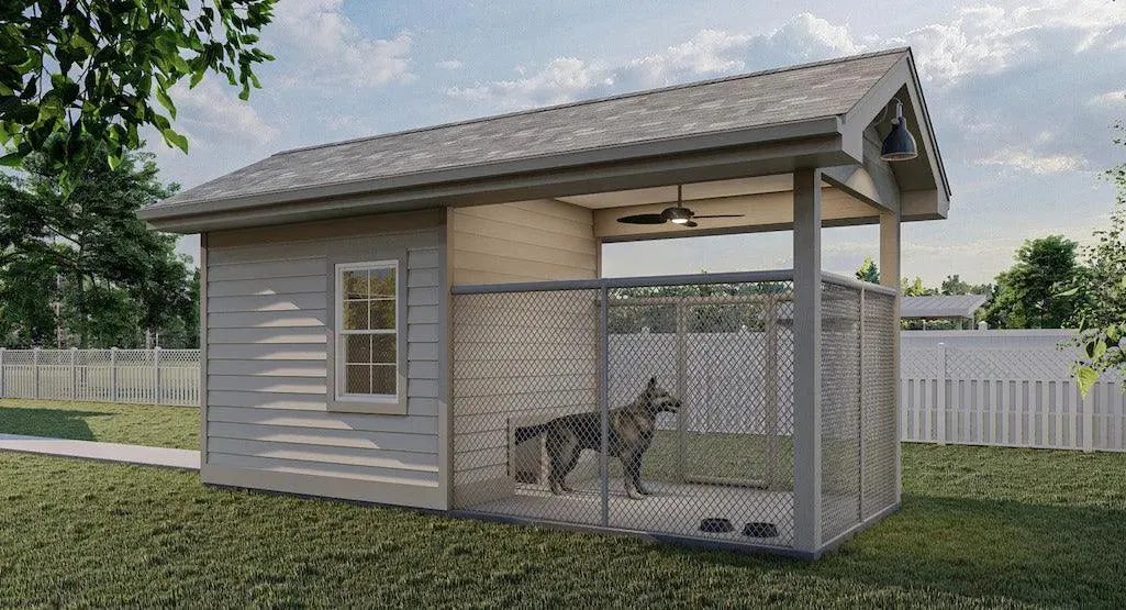 Charming Canine Cottage: Compact Dog House Plan for Comfort