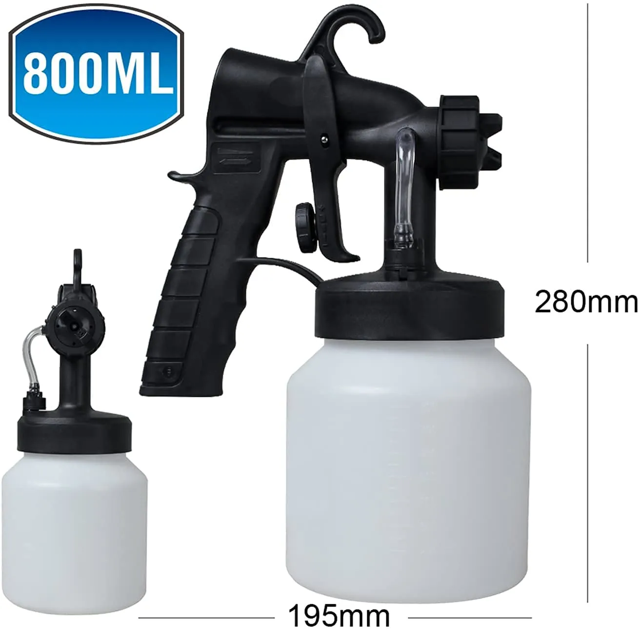 Cheston Professional Paintzoom Spray Gun 4 in 1 Magic Heavy Duty Blower Cleaner Water Air Sprayer Gun