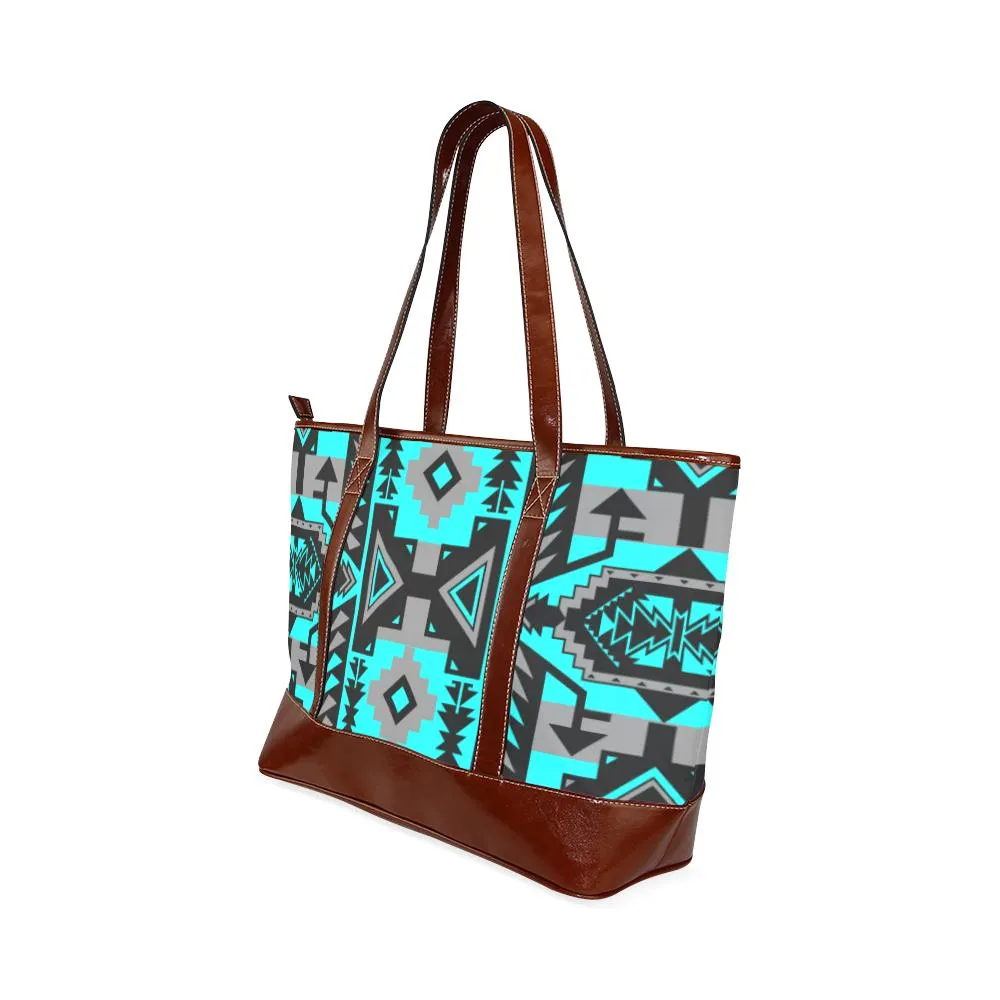 Chiefs Mountain Sky Tote Handbag