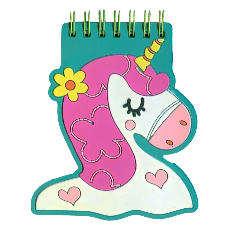 Compact Creativity: Cute Mini Silicone Notepad