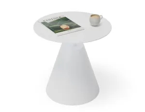 Corvo Outdoor Side Table - White