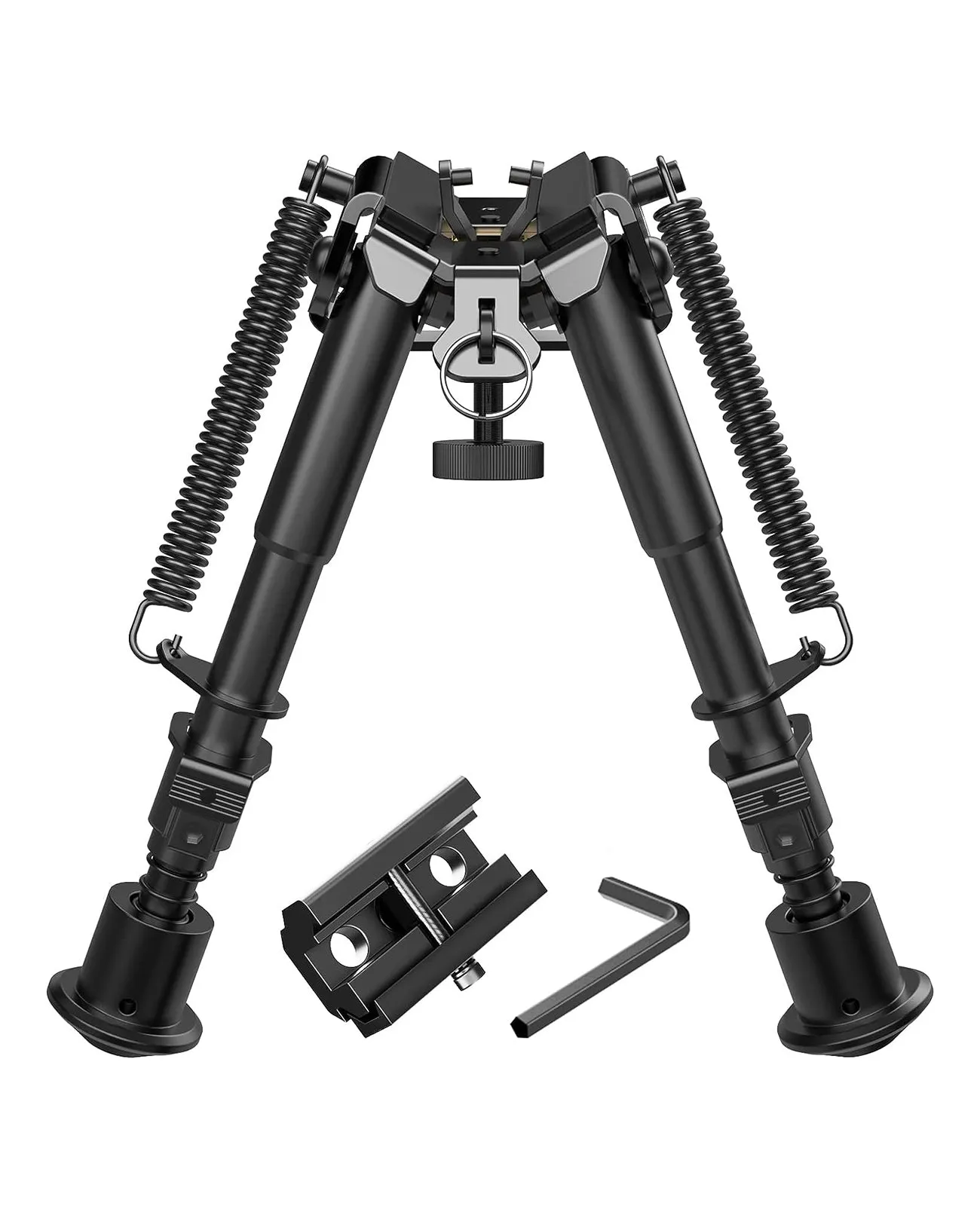 CVLIFE 6-9 Inches Rifle Bipod with Picatinny Adapter-Global