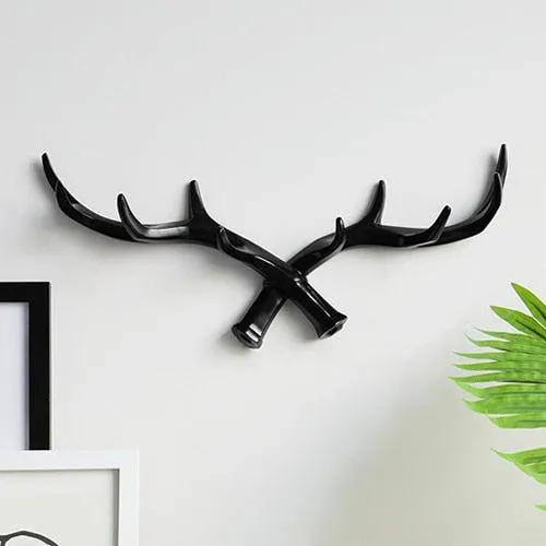 Deer Horn Nordic Hook Hanger Wall For Keys Holder Home Wall Hanger