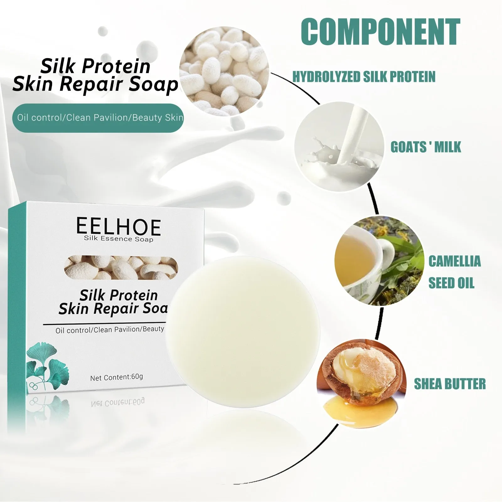 EELHOE™ Silk Protein Skin Repair Soap