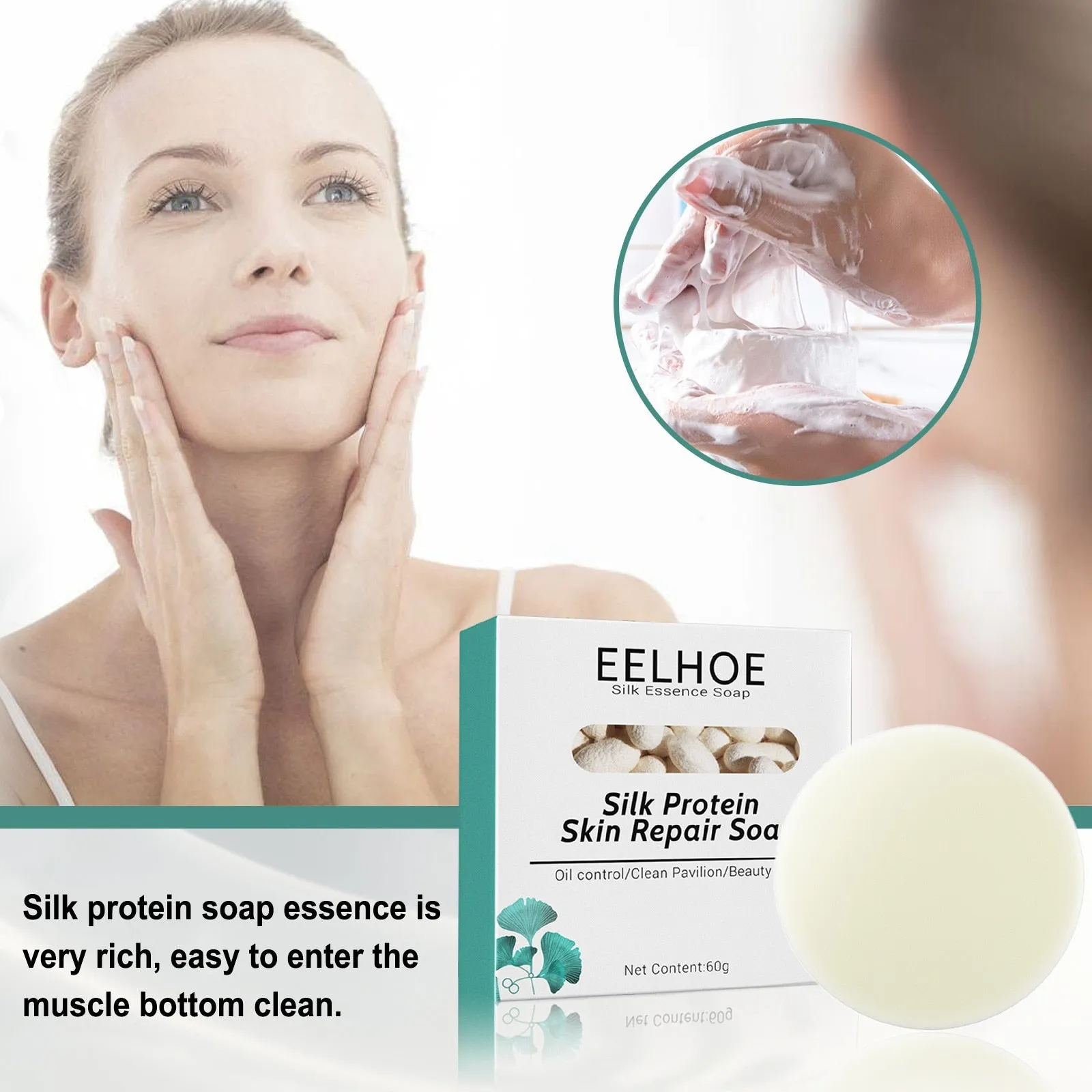 EELHOE™ Silk Protein Skin Repair Soap