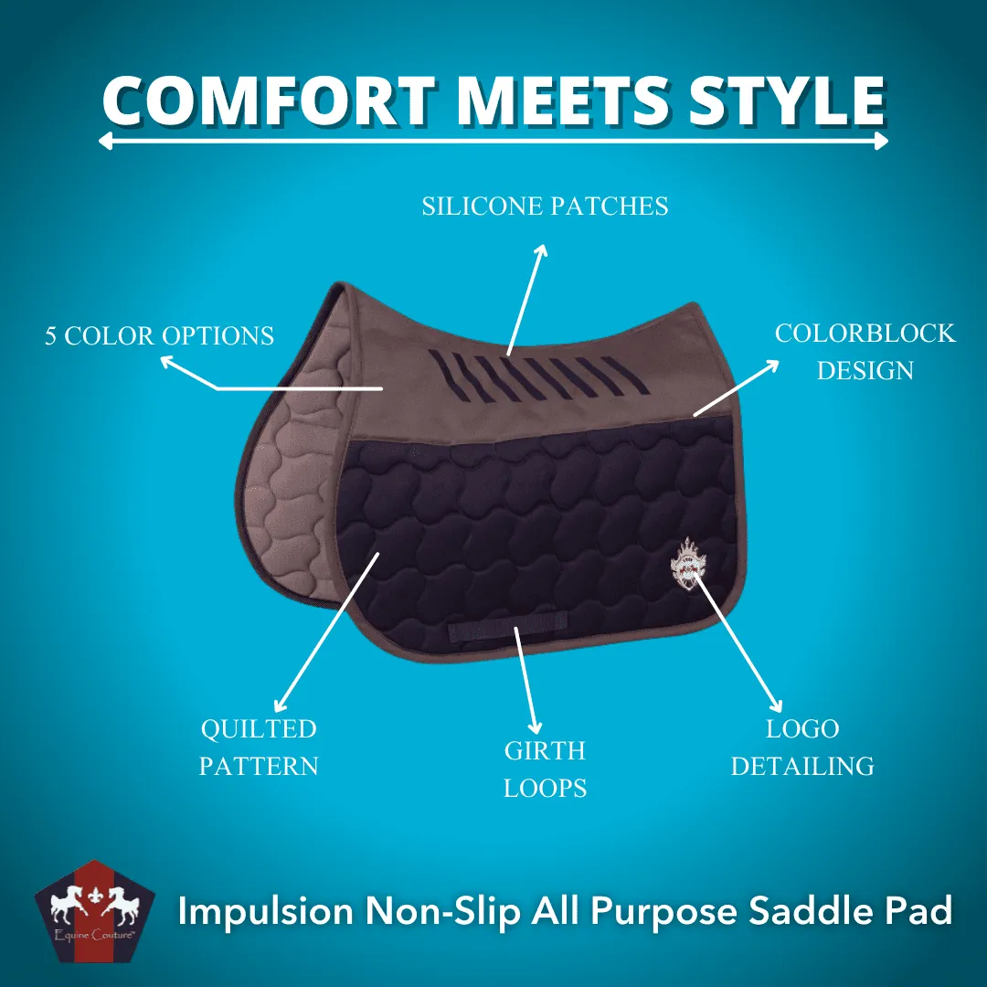 Equine Couture Impulsion Non Slip All Purpose Saddle Pad