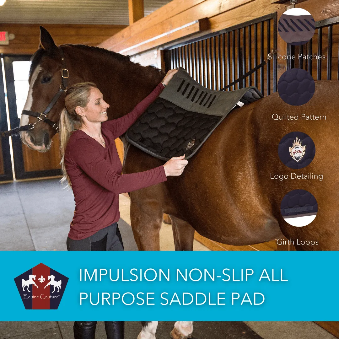 Equine Couture Impulsion Non Slip All Purpose Saddle Pad