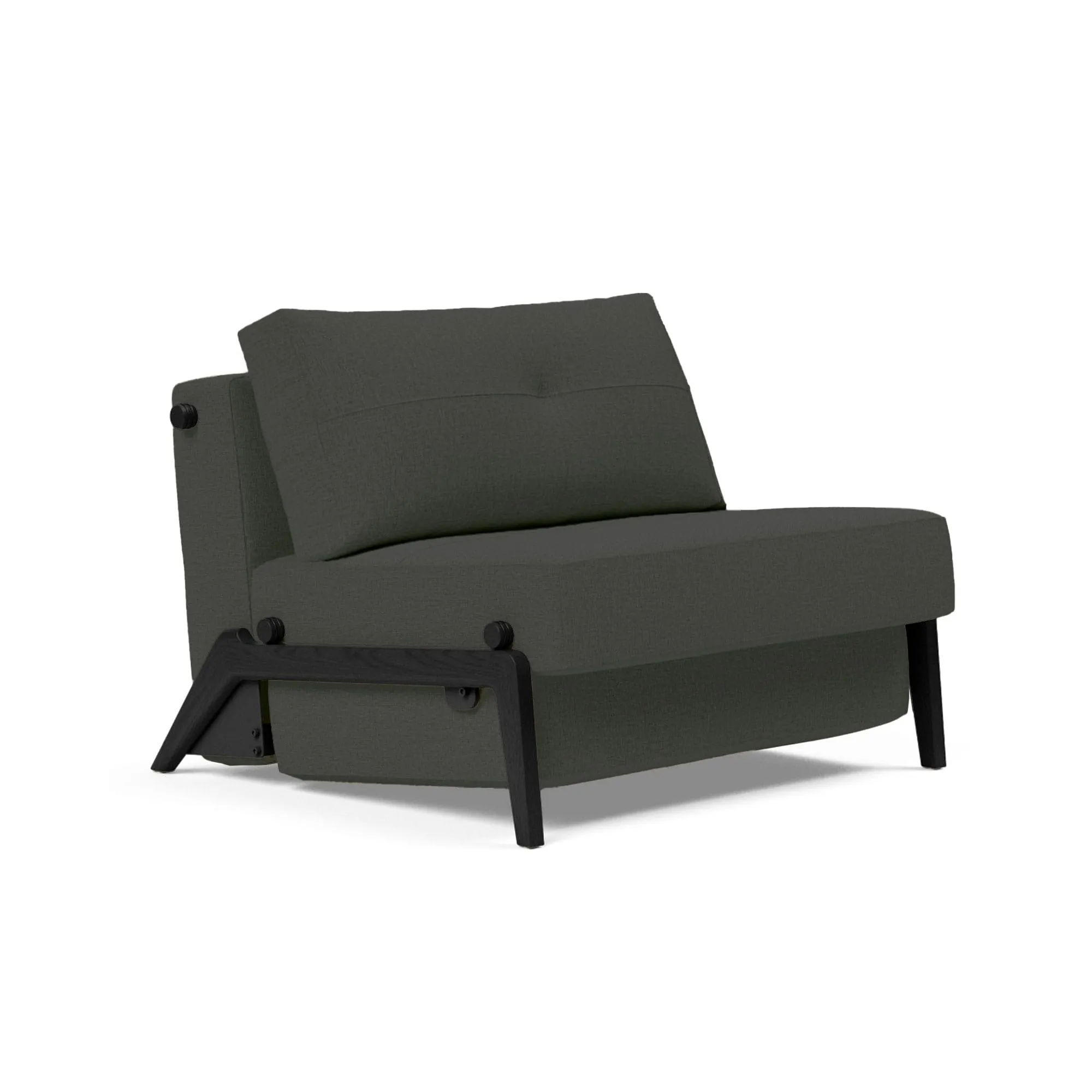 Flip Sofa Bed Small in Black