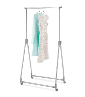 Folding Garment Rack Gray