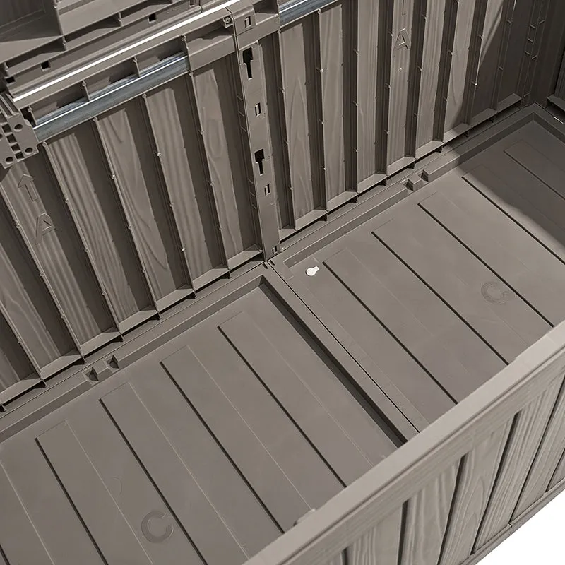 Franco Outdoor Weatherproof Storage Stackable Deck Box