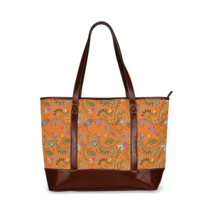 Fresh Fleur Carrot Tote Handbag