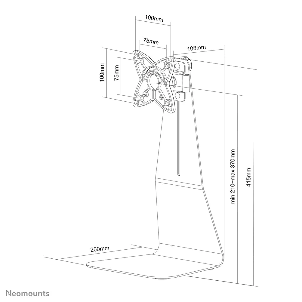 Full Motion Mount 10-27In Mon