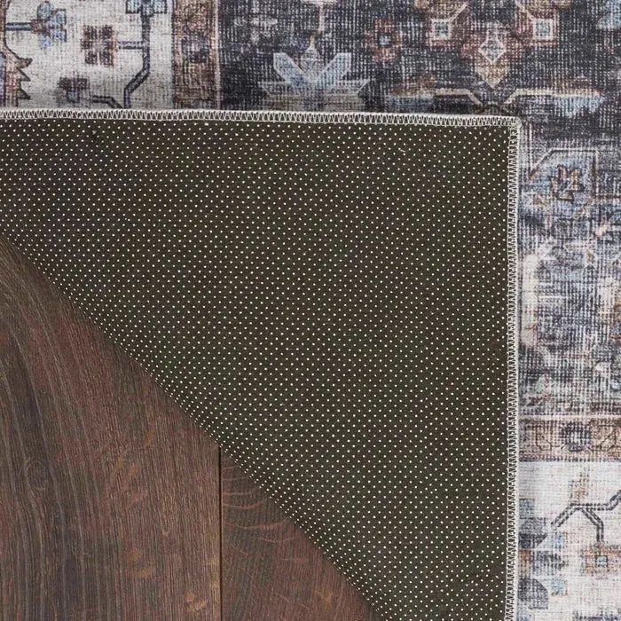 Fulton FUL12 Charcoal Area Rug