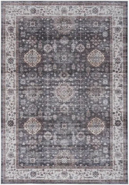 Fulton FUL12 Charcoal Area Rug