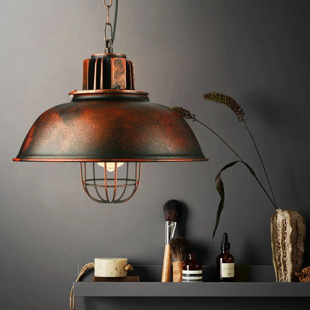 Iron Lamp Shade Retro Chandelier