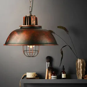 Iron Lamp Shade Retro Chandelier