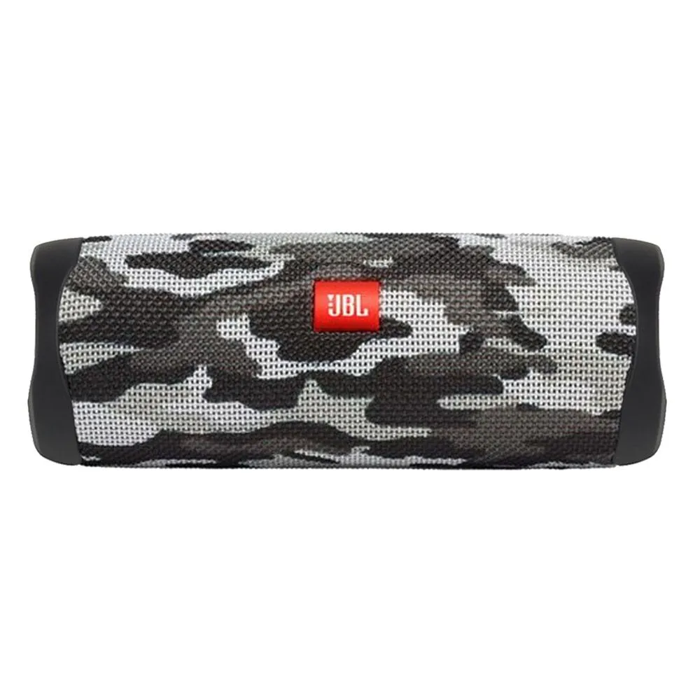 JBL FLIP 5 Portable Waterproof Bluetooth Speaker - Camouflage with Case