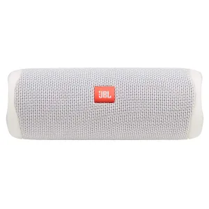 JBL Flip 5 Waterproof Bluetooth Speaker White