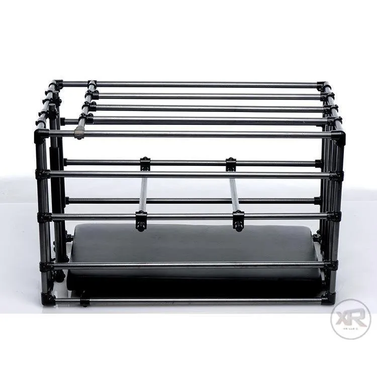 Kennel Adjustable Puppy Cage with Padded Board