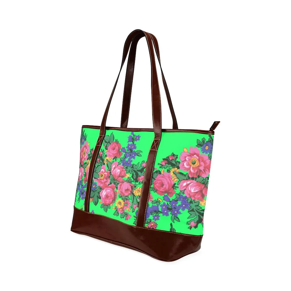 Kokum's Revenge Green Tote Handbag