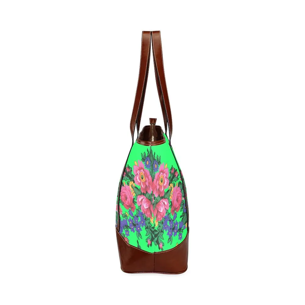 Kokum's Revenge Green Tote Handbag