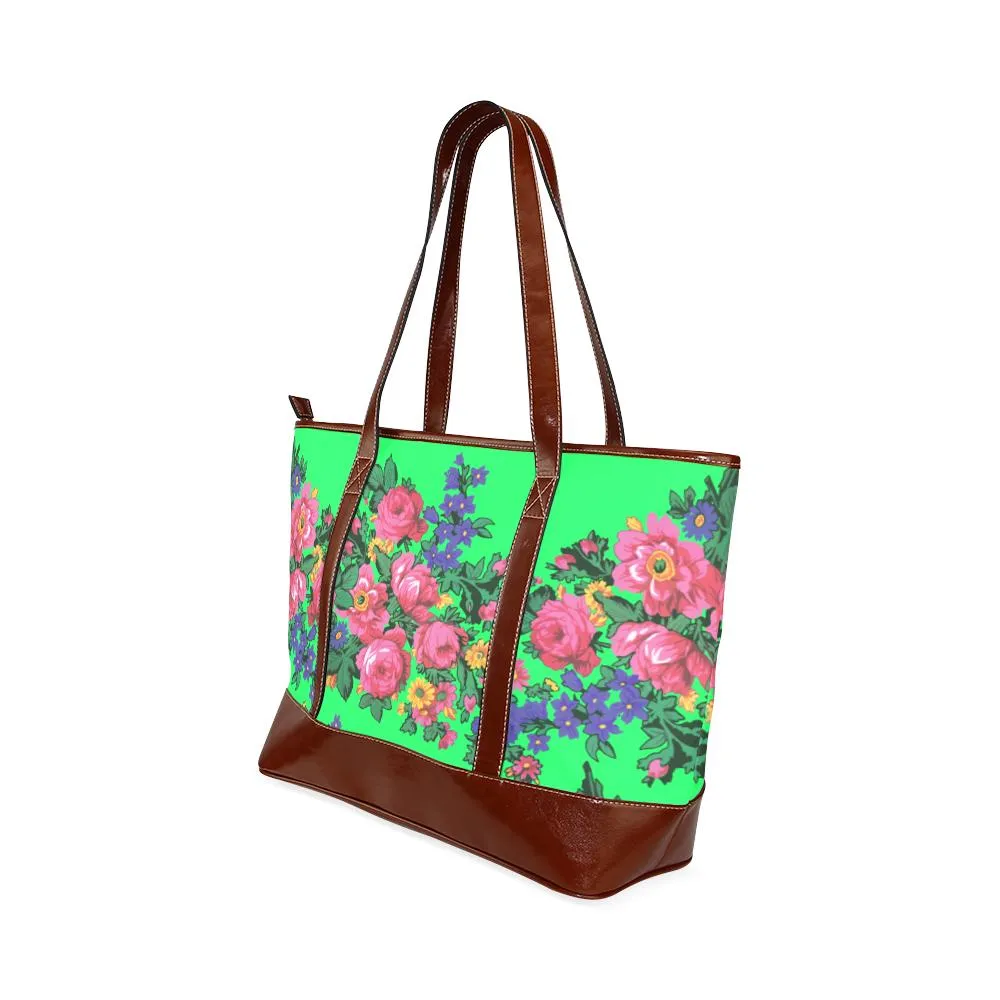 Kokum's Revenge Green Tote Handbag