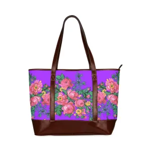 Kokum's Revenge-Lilac Tote Handbag