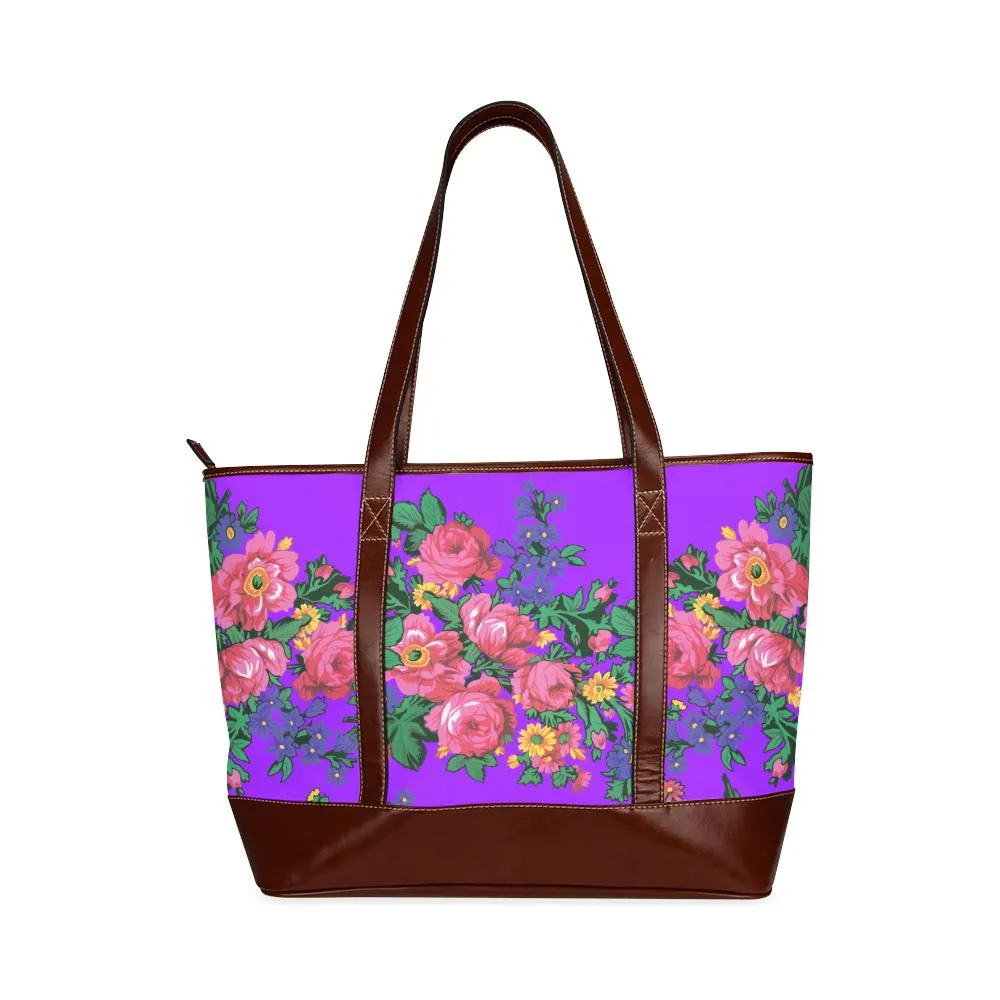 Kokum's Revenge-Lilac Tote Handbag