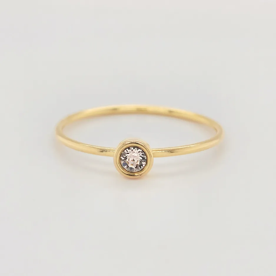 Large June Birthstone Ring