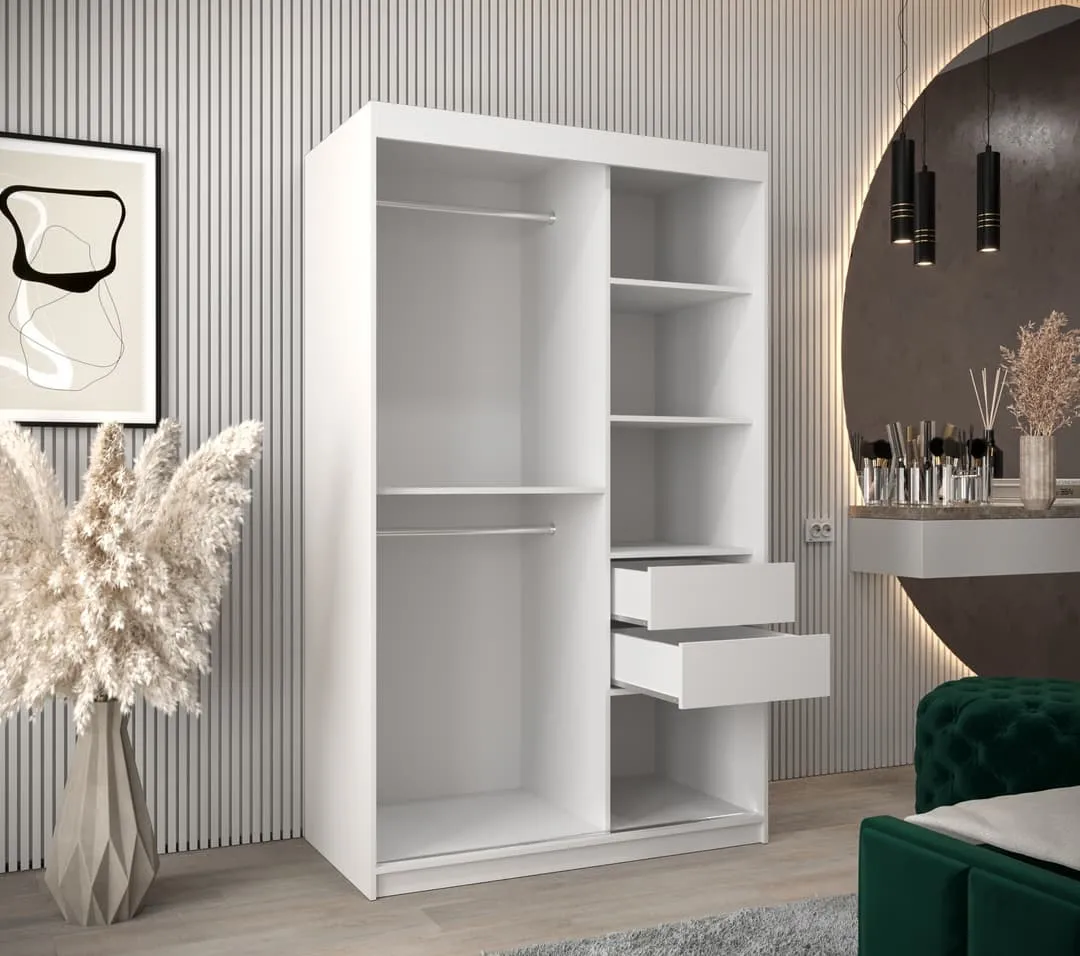 Larvik II Sliding Door Wardrobe 120cm