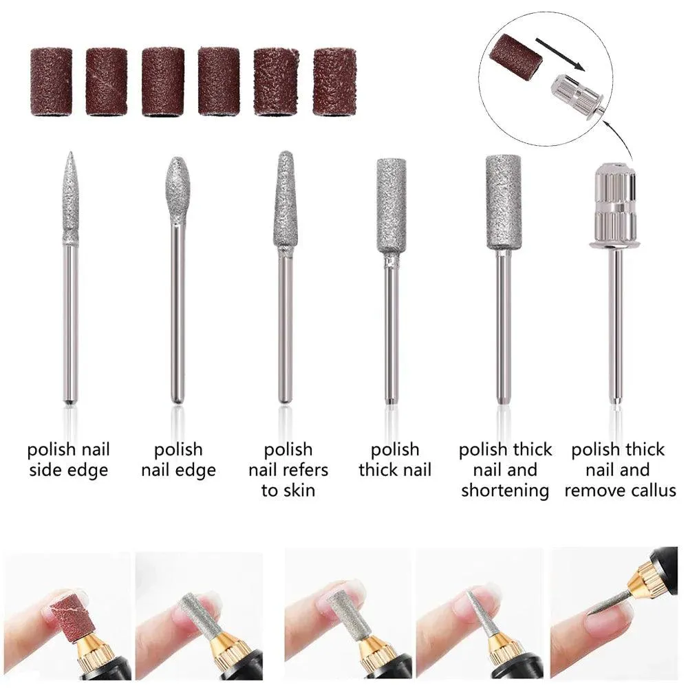 LULAA Electric Nail Drill Set: Professional-Grade Care at Your Fingertips