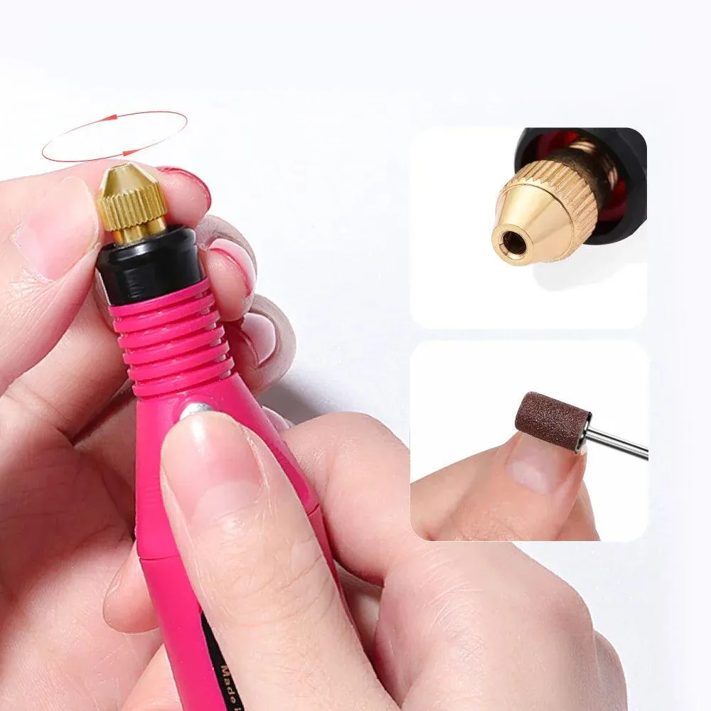 LULAA Electric Nail Drill Set: Professional-Grade Care at Your Fingertips