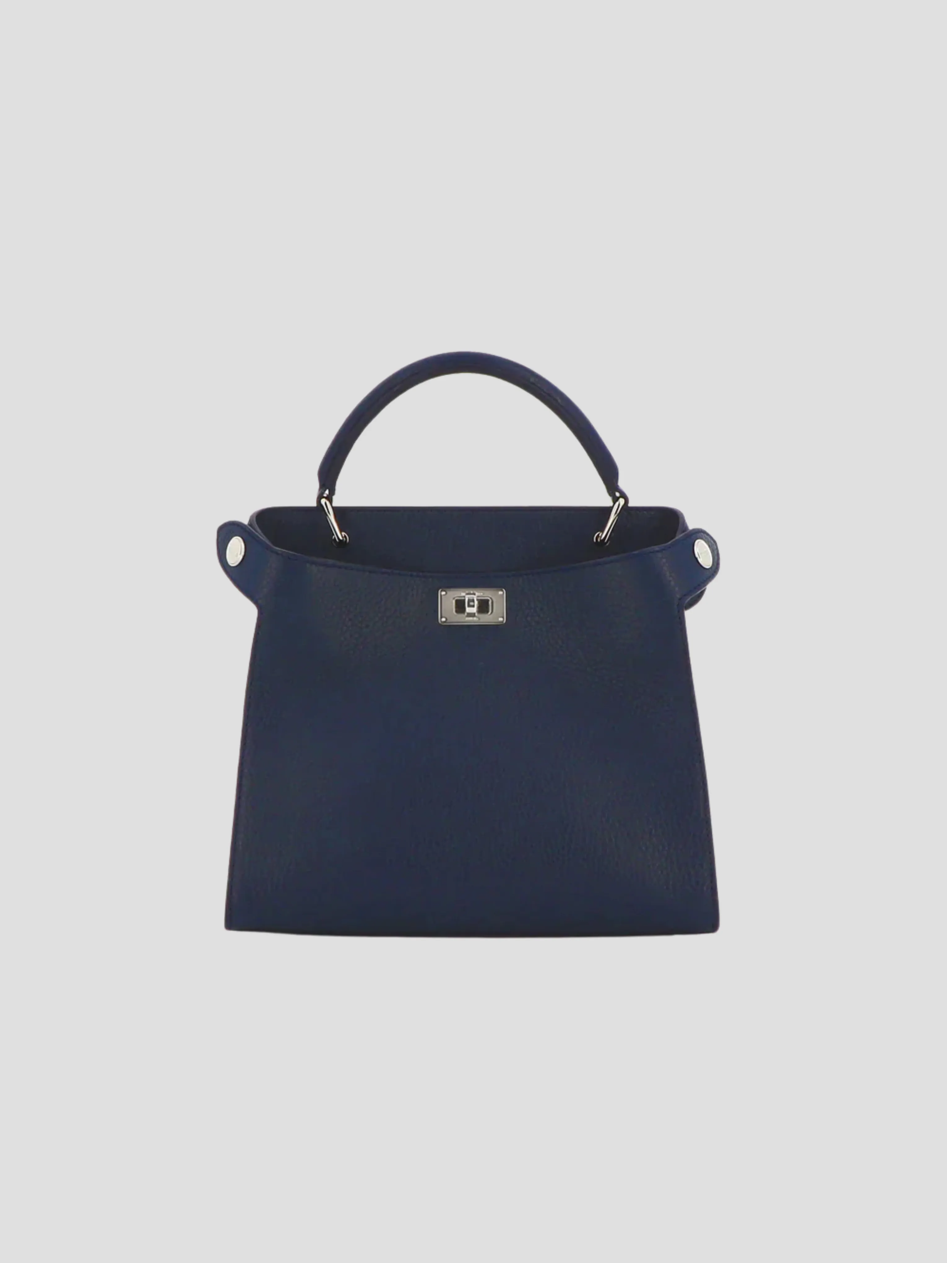 Lutece Mini in Navy Leather