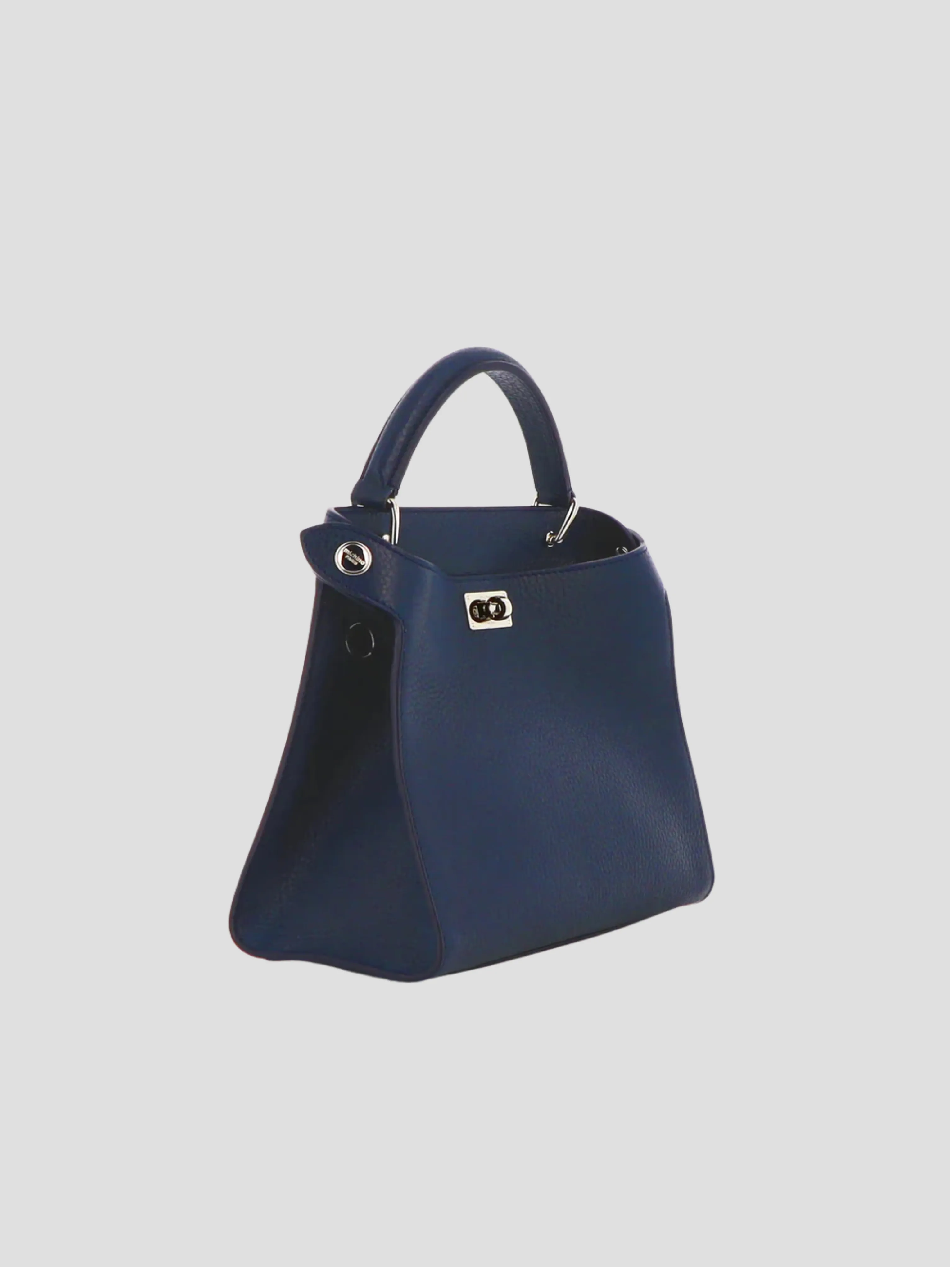 Lutece Mini in Navy Leather