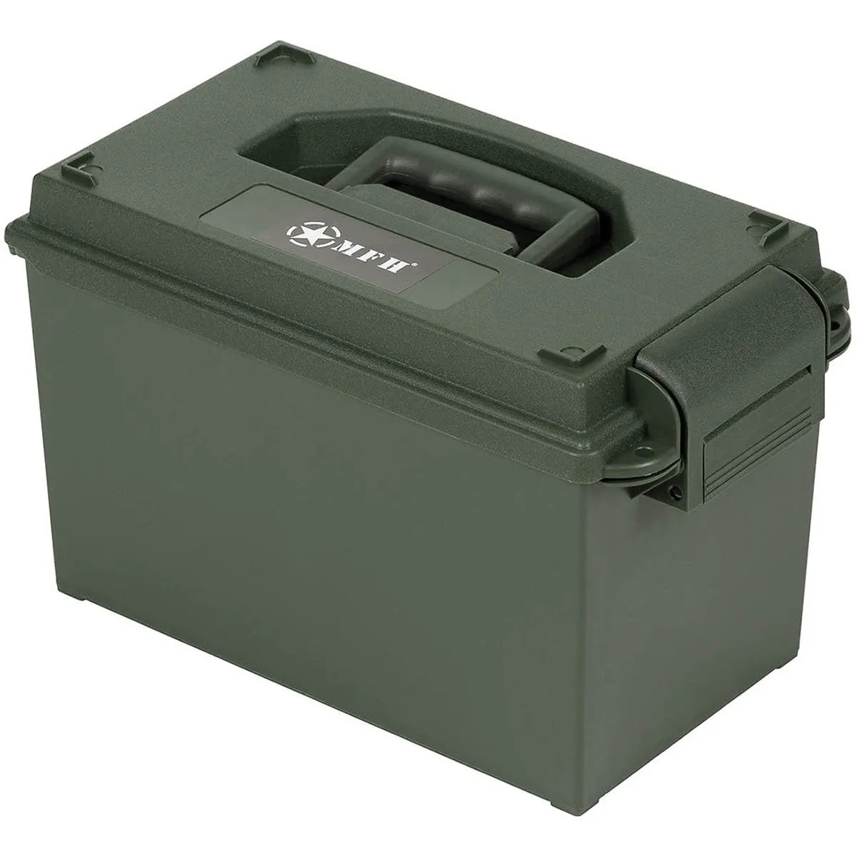 MFH US Plastic 50 Cal Ammo Box Olive