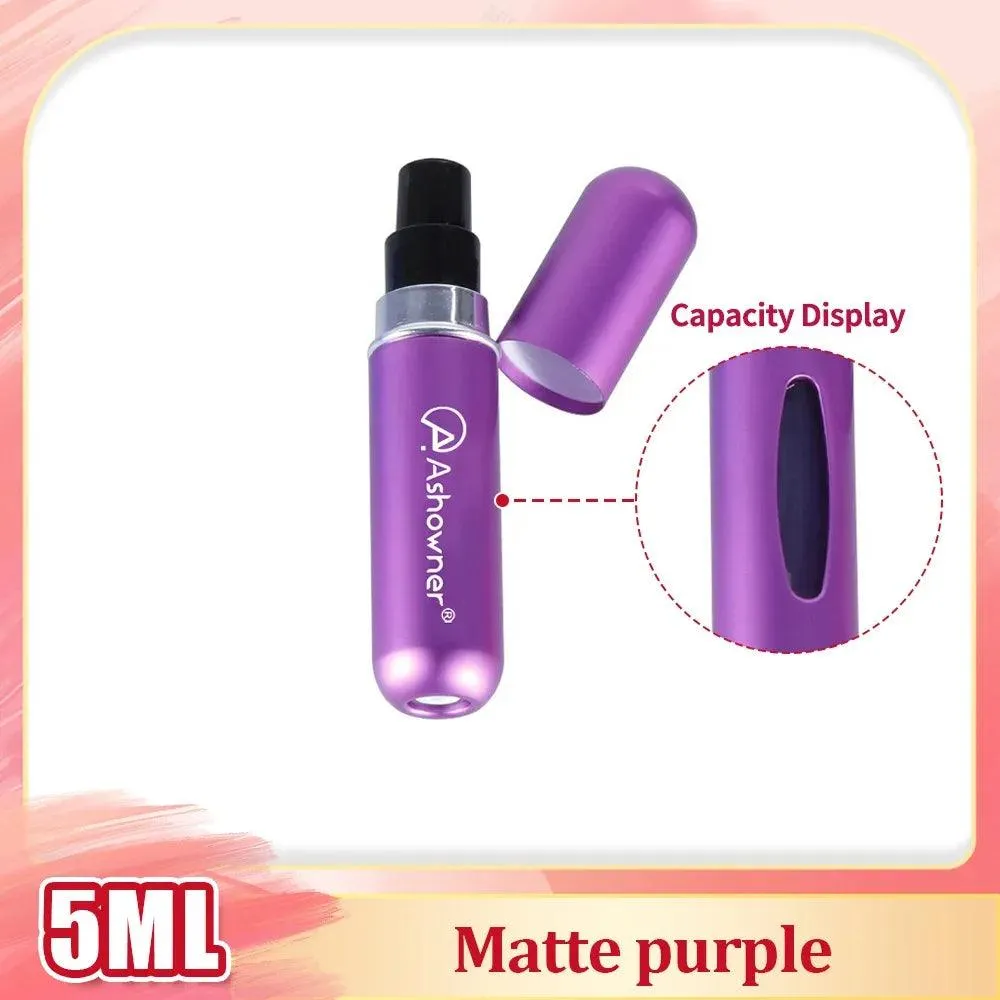 Mini Aluminum Atomizer Perfume Spray: Portable, Eco-Friendly, Durable Fragrance Container