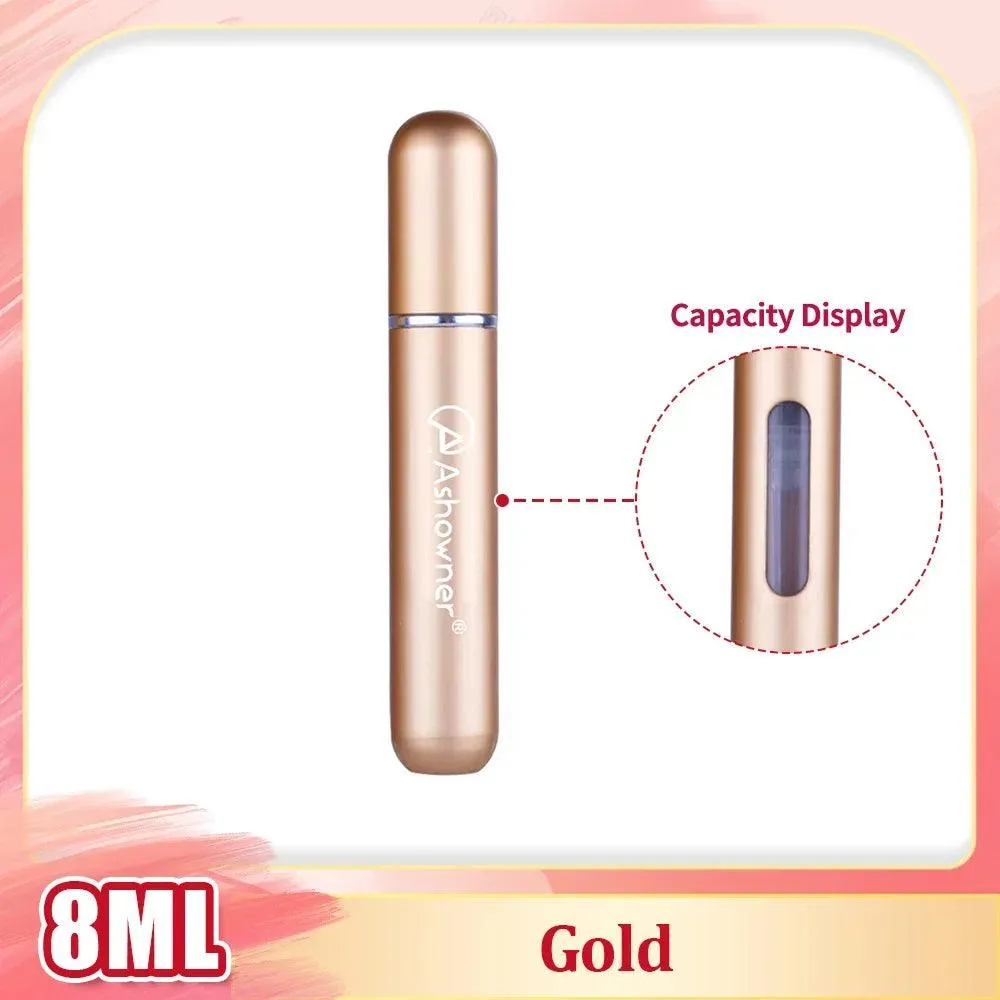 Mini Aluminum Atomizer Perfume Spray: Portable, Eco-Friendly, Durable Fragrance Container