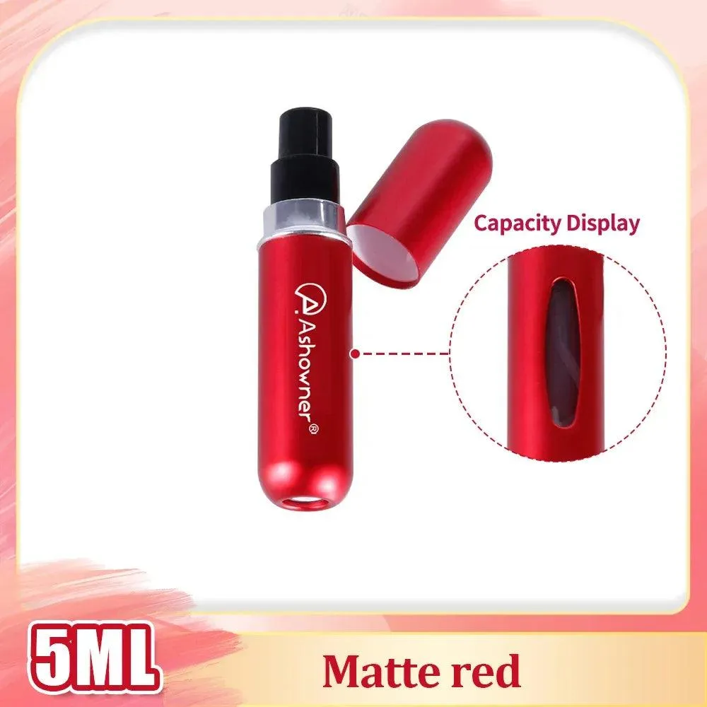 Mini Aluminum Atomizer Perfume Spray: Portable, Eco-Friendly, Durable Fragrance Container