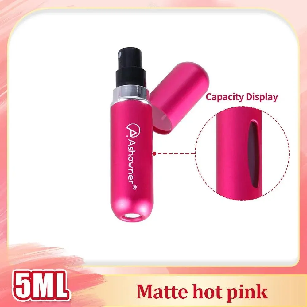 Mini Aluminum Atomizer Perfume Spray: Portable, Eco-Friendly, Durable Fragrance Container