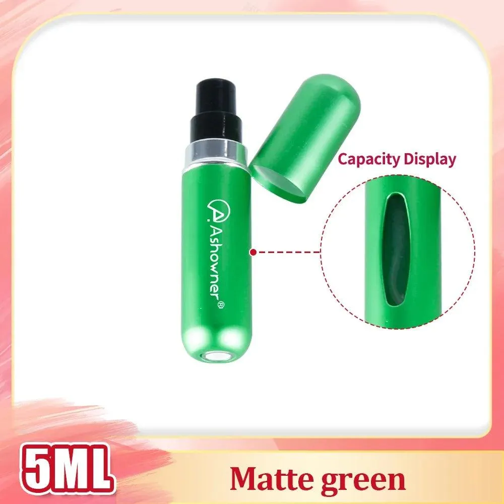 Mini Aluminum Atomizer Perfume Spray: Portable, Eco-Friendly, Durable Fragrance Container